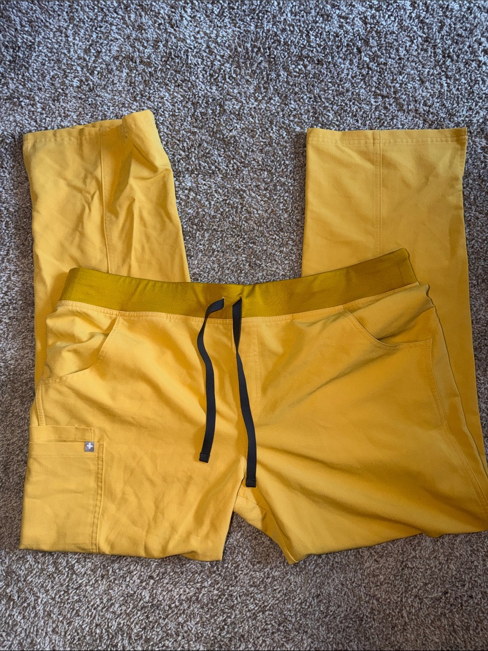 Figs light gold Kade Drawstring Jogger Pants